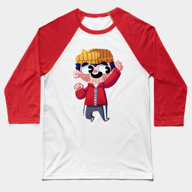 Todd Chavez Baseball T-Shirt by scribblekisses